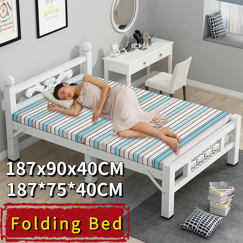Upgrade Folding Bed High Bearing Dormitory Single Folding Bed Bed Heavy