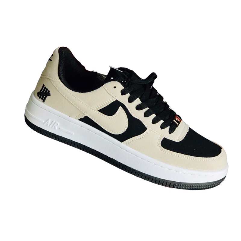 air force 1 grey black