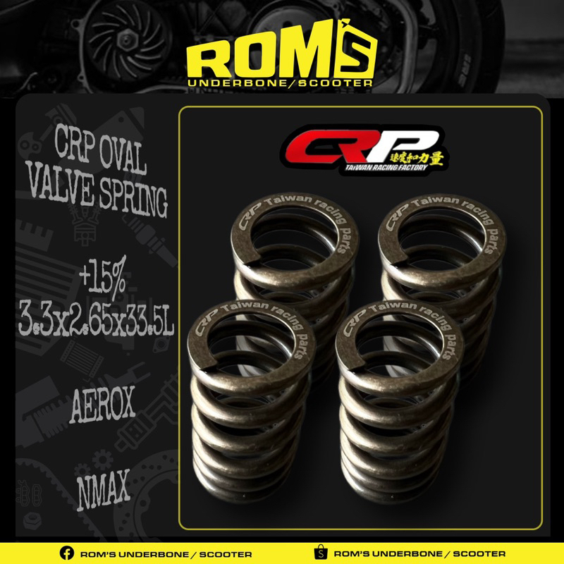 CRP Oval Valve Spring Aerox / Nmax Shopee Philippines