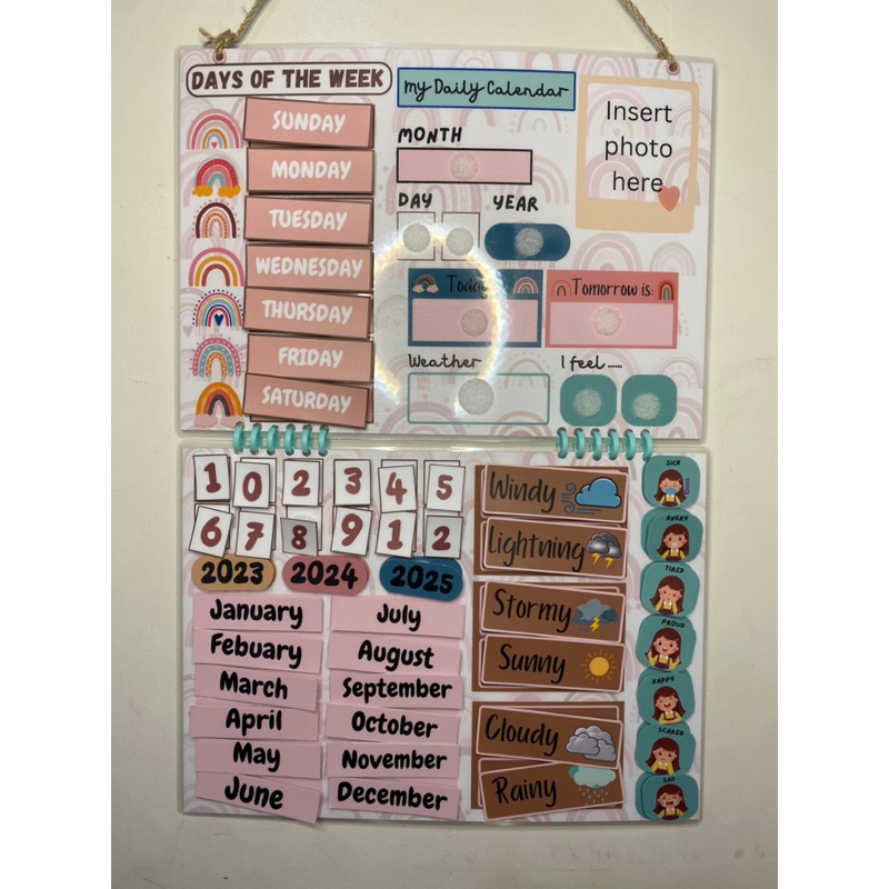 detachable-kids-calendar-with-velcro-dots-shopee-philippines