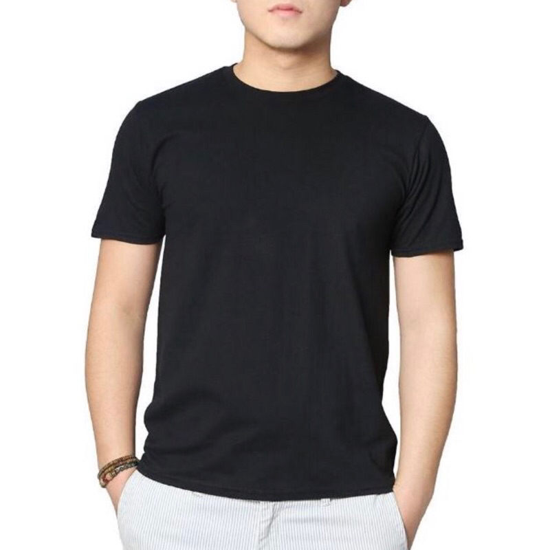 PLAIN BLACK TSHIRT - Unisex | Shopee Philippines