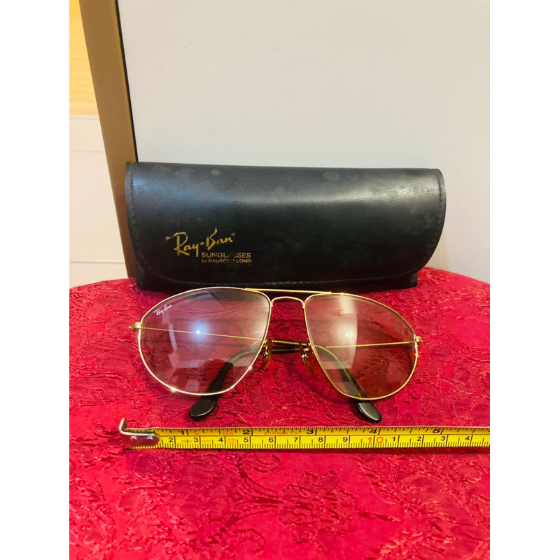 Vintage Ray-Ban sunglasses Bausch + Lomb AmberMatic | Shopee Philippines