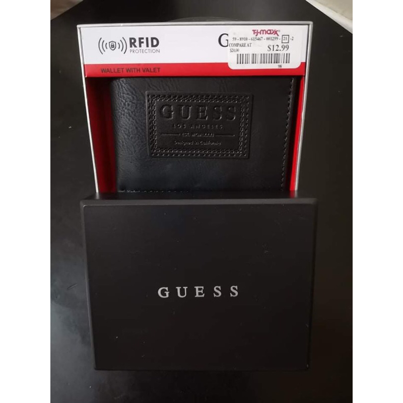 Guess Men’s wallet with RFID protection Shopee Philippines