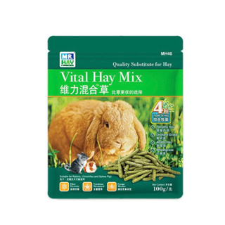 MR. HAY Vital Hay Mix (Timothy Hay/Orchard Grass/Alfalfa Hay/Wheat Grass) for Rabbits & Guinea Pigs #4