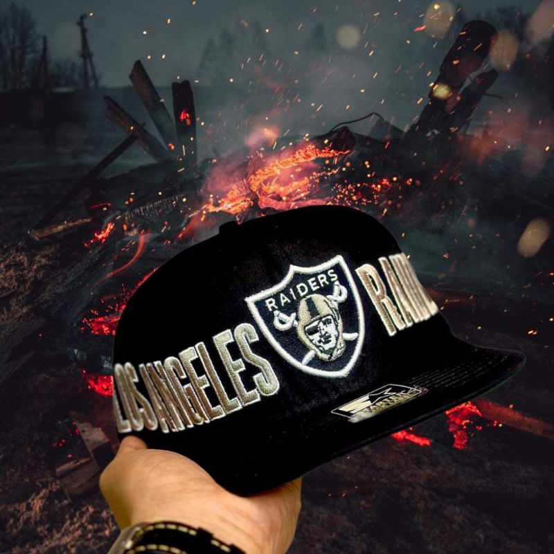 New Arrival Vintage Cap Los Angeles Raiders Starter Black Label Snapback Adjustable Premium Quality