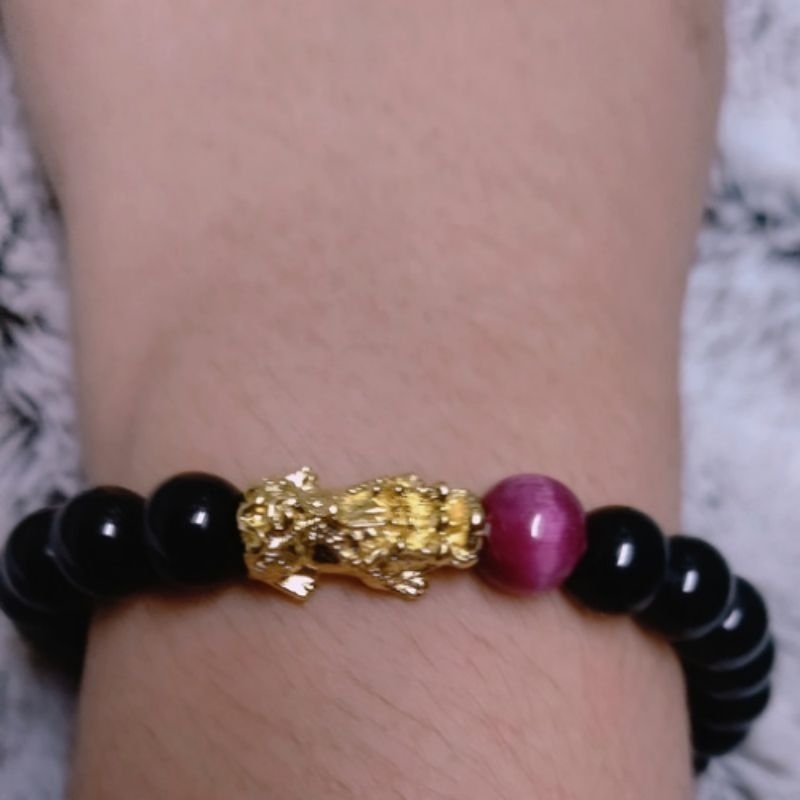 2023-lucky-charmed-piyao-pixu-bracelet-tiger-s-eye-lucky-bracelet-for