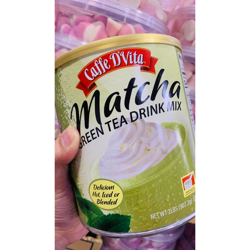 caffe-d-vita-matcha-green-tea-drink-mix-2lbs-908g-shopee-philippines