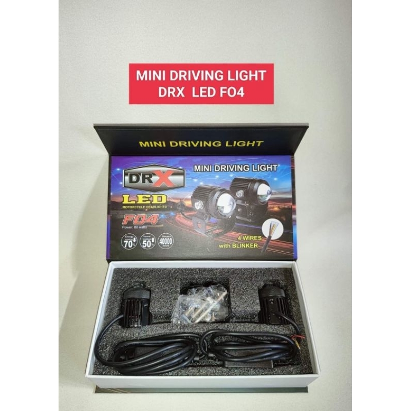 DRX Motorcycle Headlight (MDL) Mini Driving Light F01 F02 F03 F04