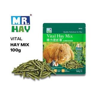 MR. HAY Vital Hay Mix (Timothy Hay/Orchard Grass/Alfalfa Hay/Wheat Grass) for Rabbits & Guinea Pigs #1