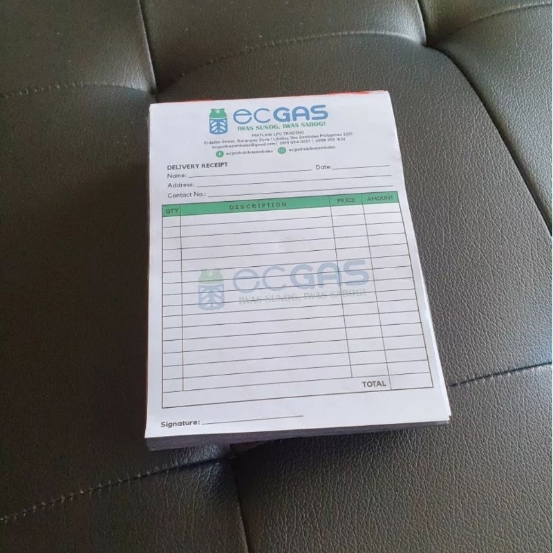 CUSTOMIZED RECEIPT FOR YOUR BUSINESS Shopee Philippines