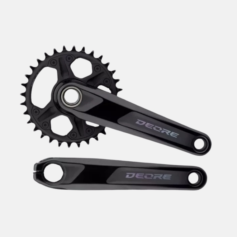 Shimano Deore FCM6100 Chainwheel MTB 1x 170mm w/o B.B. Parts Shopee