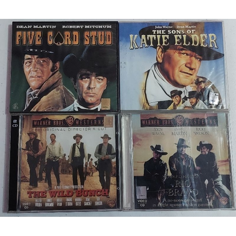 WESTERN FILMS VCD ORIGINAL PRELOVED RYJVideo98 | Shopee Philippines