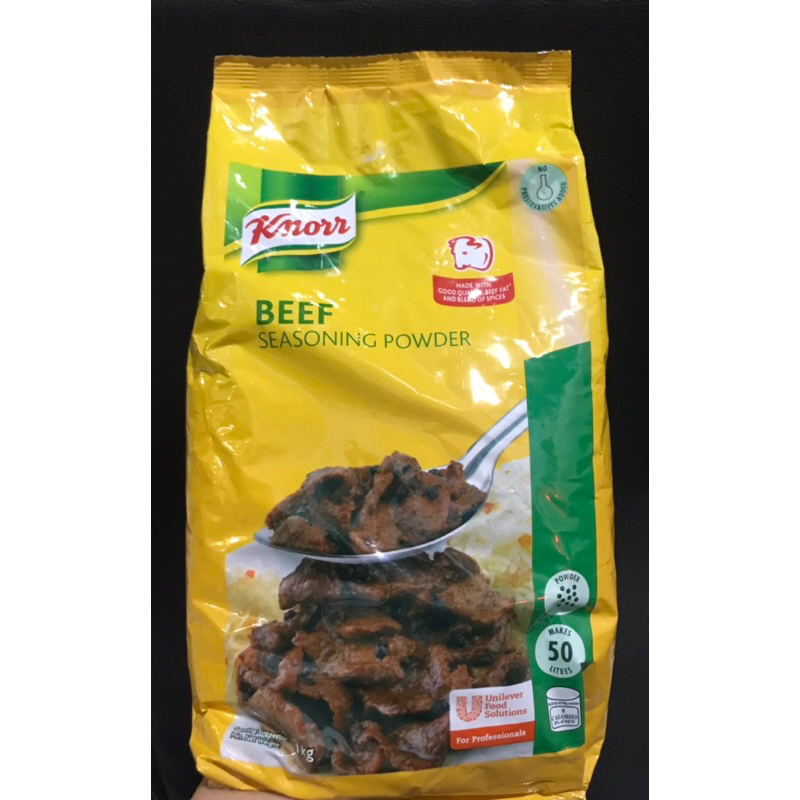 Knorr Beef Seasoning Powder 1kg Shopee Philippines