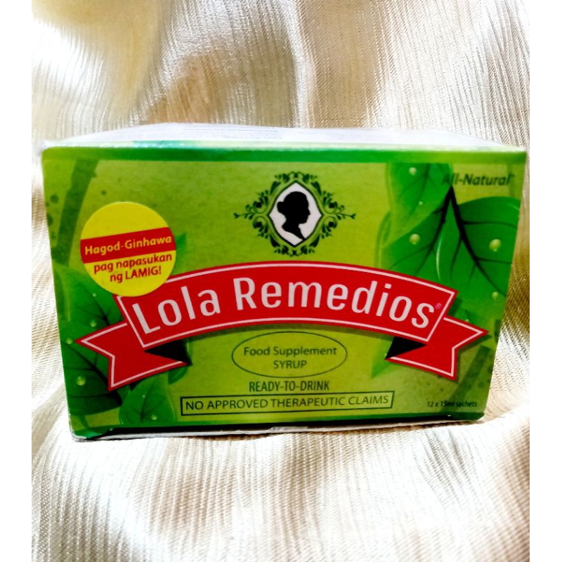 Lola Remedios Food Supplements Syrup 