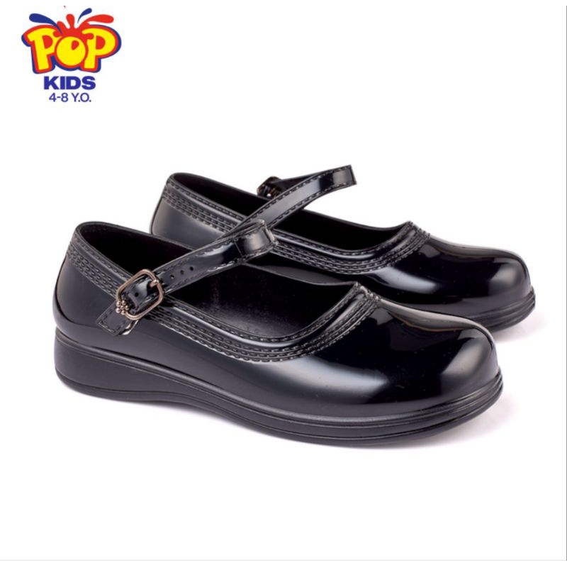 PSS MSE Girls Black School Shoes (Reveka) Shopee Philippines