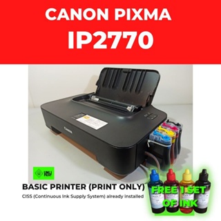Brand New Canon Pixma IP2770 MG2570s MG3070s Printer, Scanner, Copier, WIFI  (Continuous Ink) CISS