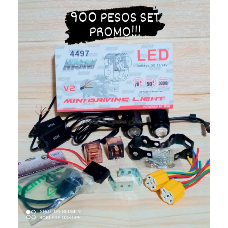 MSM Mini driving light V2 SET PROMO! Shopee Philippines