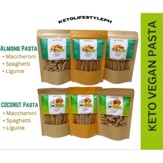 KETO PASTA made Almond Flour | Coconut Flour 100g (Vegan/Low-Carb/Diabetic Friendly)