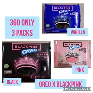 ONHAND OREO x blackpink edition with picture card RANDOM NO CHOOSING