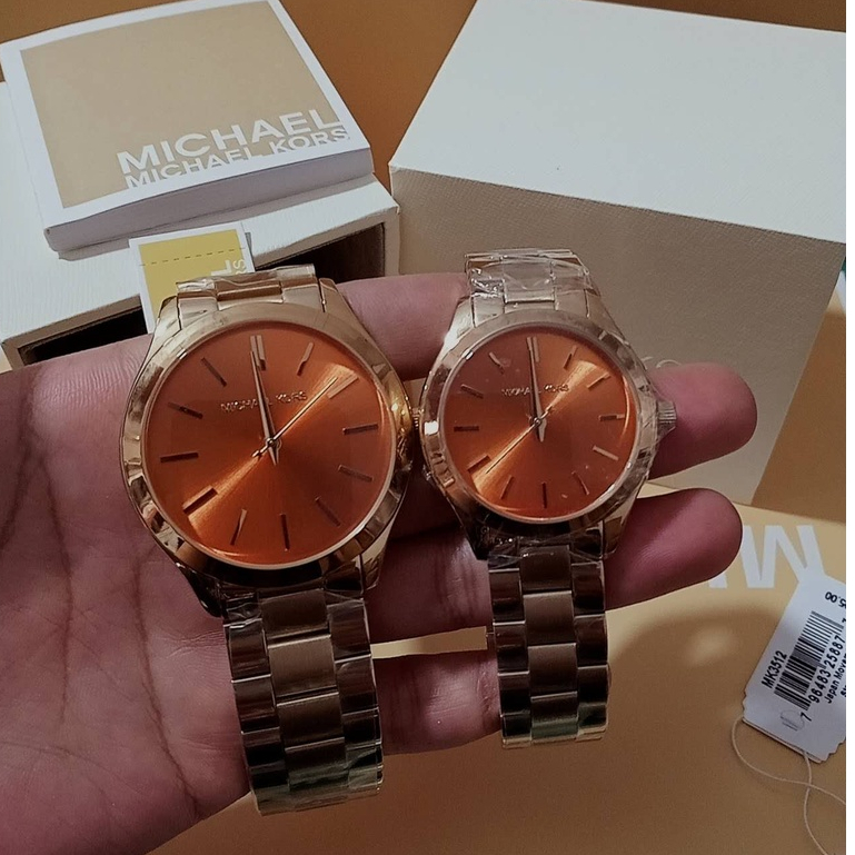 mk watch Slimrunway Silver-tone mk3178 #sold per piece #pawnablewatches |  Shopee Philippines