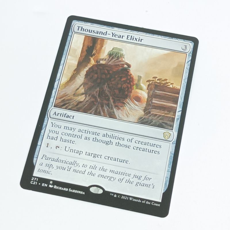 MTG Card THOUSAND-YEAR ELIXIR Magic the Gathering Trading Card Game ...