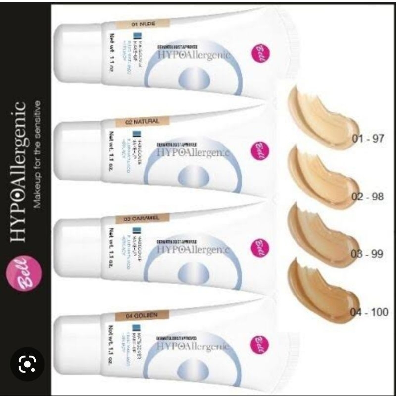 bell hypoallergenic mat and cover make up foundation Shopee Philippines