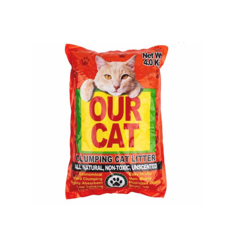 Our Cat Clumping Cat Litter 4kg Shopee Philippines