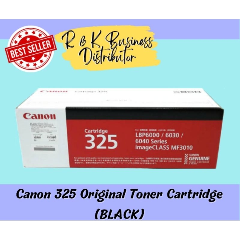 Canon 325 Black Original LaserJet Toner Cartridges Shopee Philippines