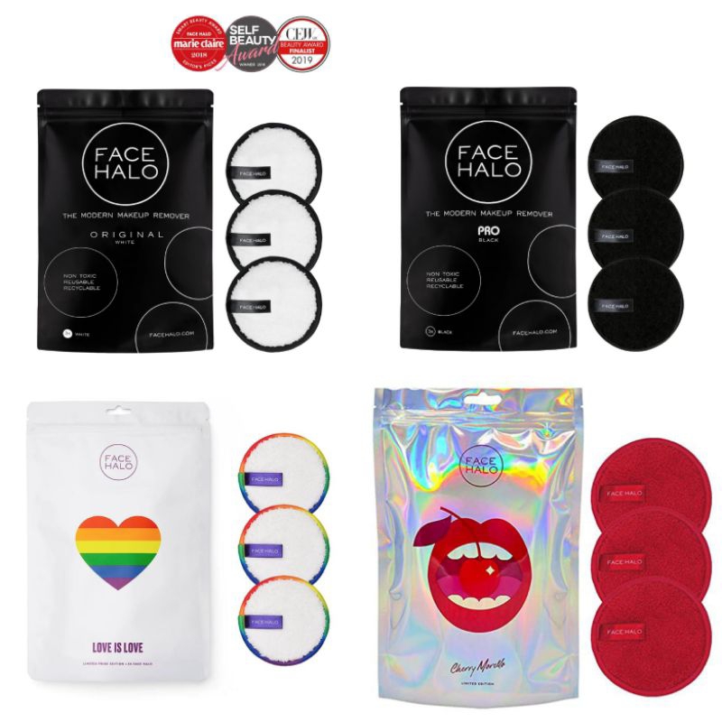 Face Halo Makeup Remover (Original, Pro, Cherry, Love is Love, X