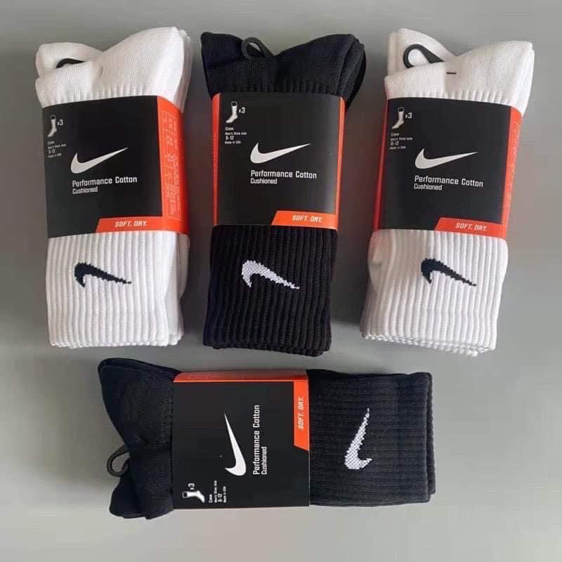 Nike High Socks Set of 3 Shopee Philippines