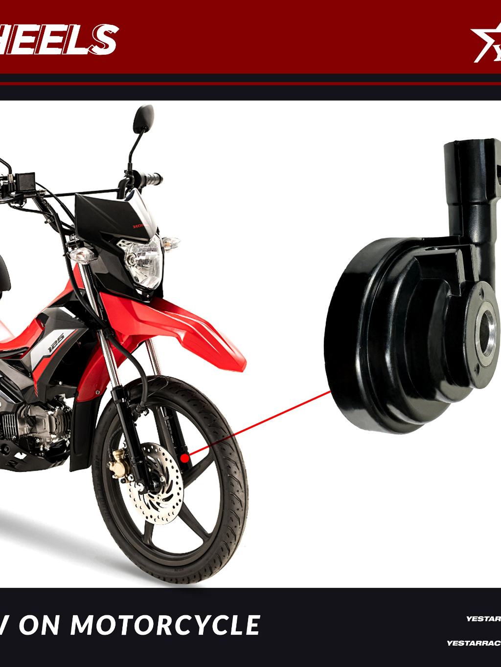 YESTAR Speedometer Gearbox for XRM 110 / 125 / Wave Dash / Trinity Fi