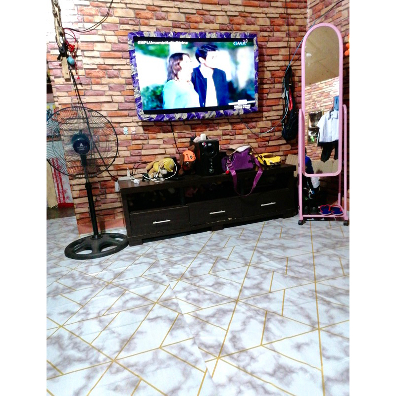 WHITE COLLECTION LINOLEUM/RENOLIUM/FLOORMAT RUBBERIZED | Shopee Philippines