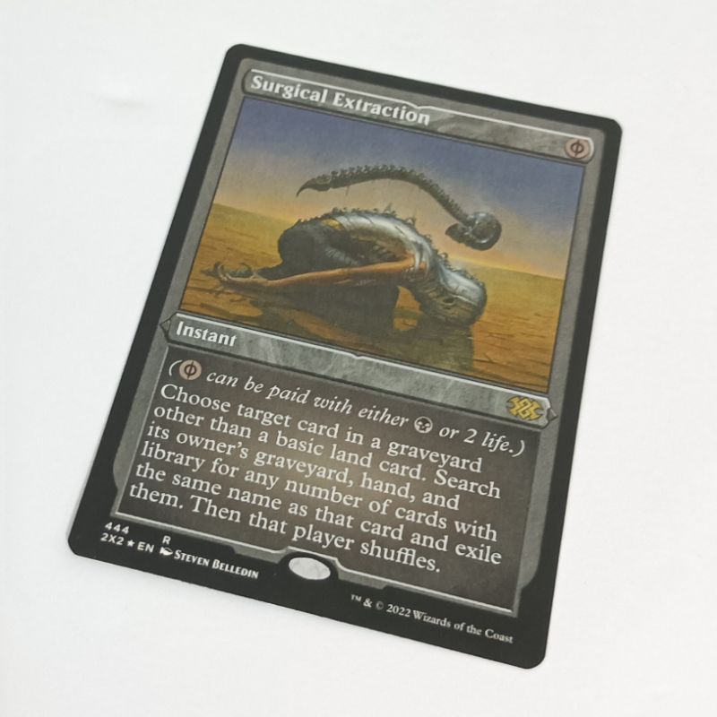 MTG Card Etched Foil SURGICAL EXTRACTION Magic the Gathering Trading