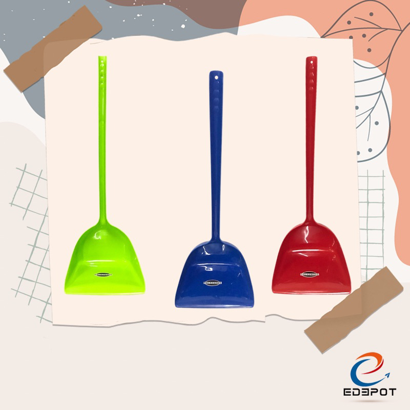 Colored Dust Pan Long Handle Sturdy and Durable Shopee Philippines