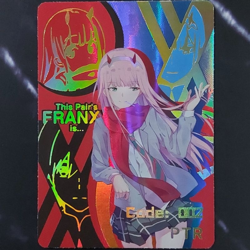 Goddess Story Zero Two (Darling In The Franxx) High Rarity PTR Waifu ...