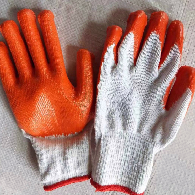 12 pairs Thick Rubber gloves / Cotton gloves (HEAVYDUTY) for