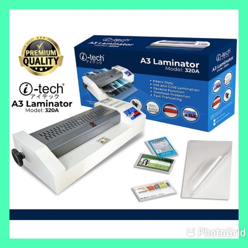ITECH LAMINATING MACHINE A3 SIZE 320A+ HEAVY DUTY Shopee Philippines