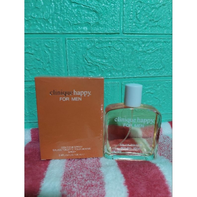 Clinique Happy Men Eau de toilette100ml Shopee Philippines