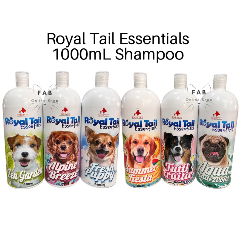 1000ml Royal Tail Essentials Madre de Cacao Dog Shampoo Shopee