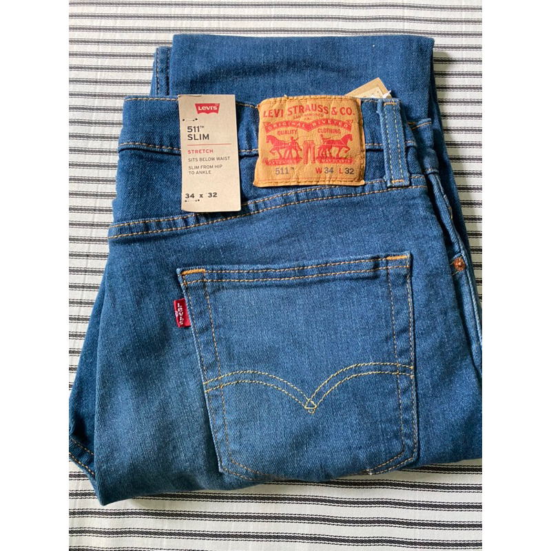 Levis 511 Slim For Men 34 x 32 | Shopee Philippines