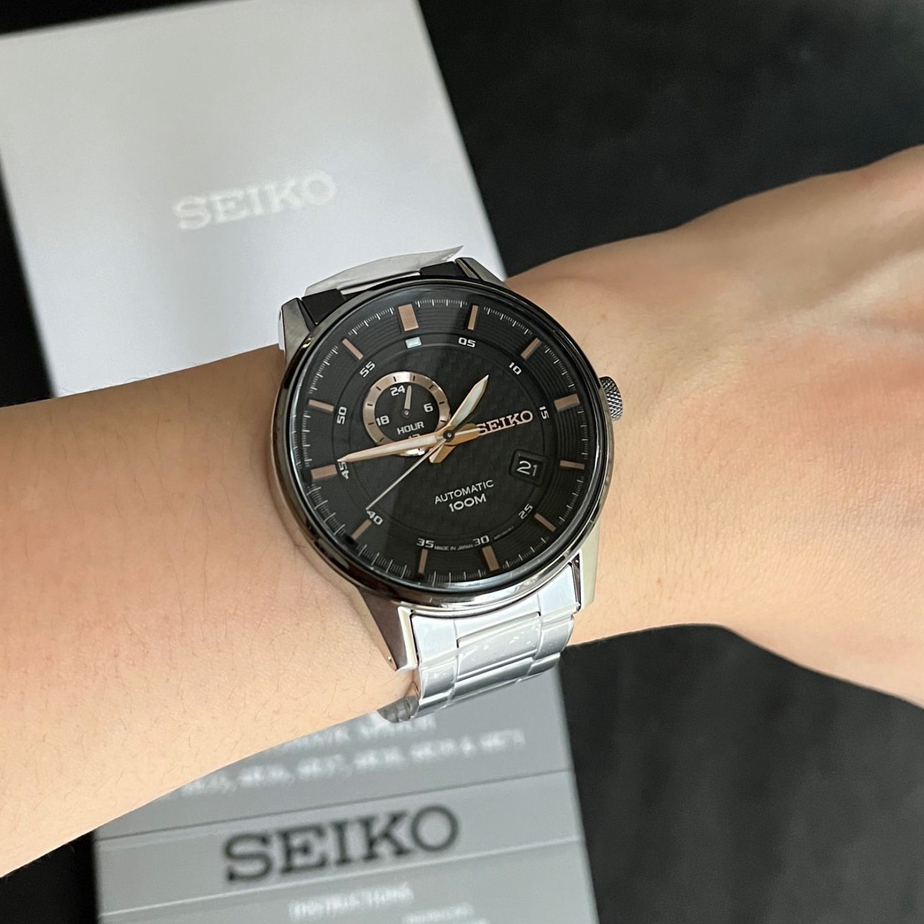 SEIKO SSA389J1 Neo Sports Automatic Carbon Dial Steel Made in Japan Watch  For Men | Shopee Philippines