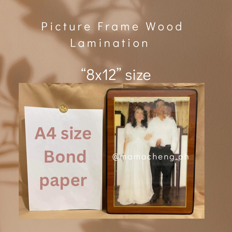 Picture Frame 8"x12" inches Wood Lamination Shopee Philippines