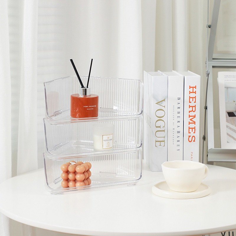 Minimalist Angle Stackable Organizer Storage Desk Organizer Rack Shopee Philippines