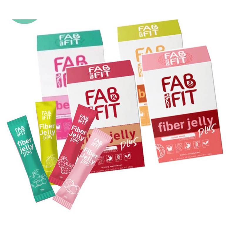 (Authorized Distributor) Fiber Jelly Plus by Fab & Fit Slimming Jelly