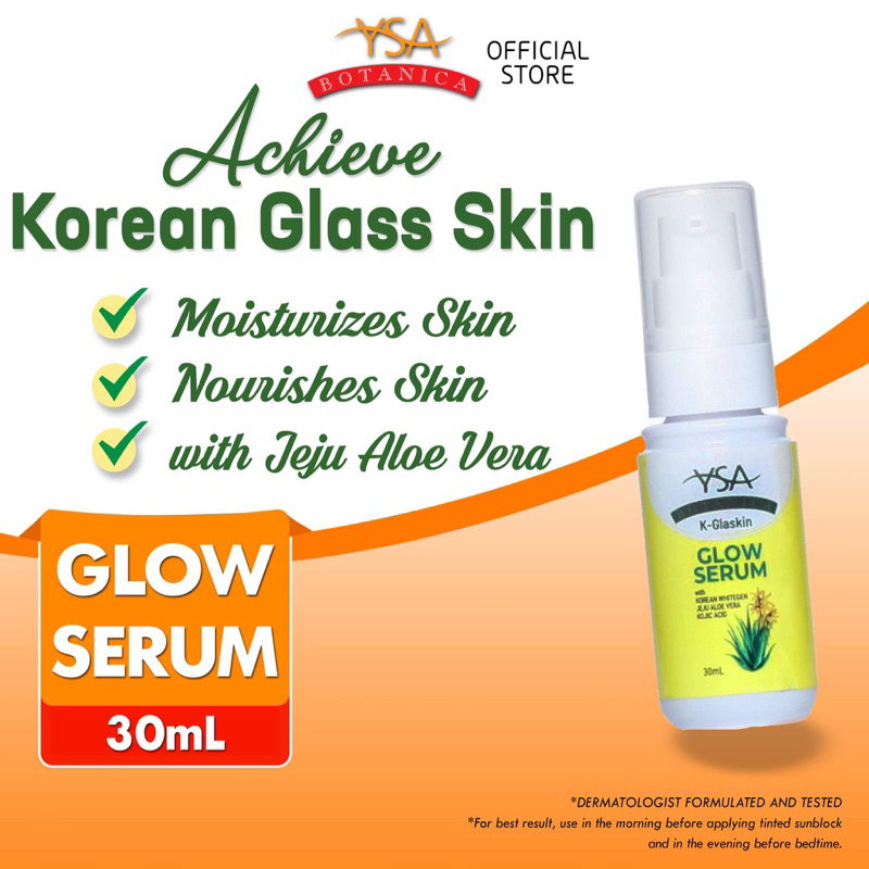 YSA Korean Glass Skin Glow Serum 30ml Shopee Philippines