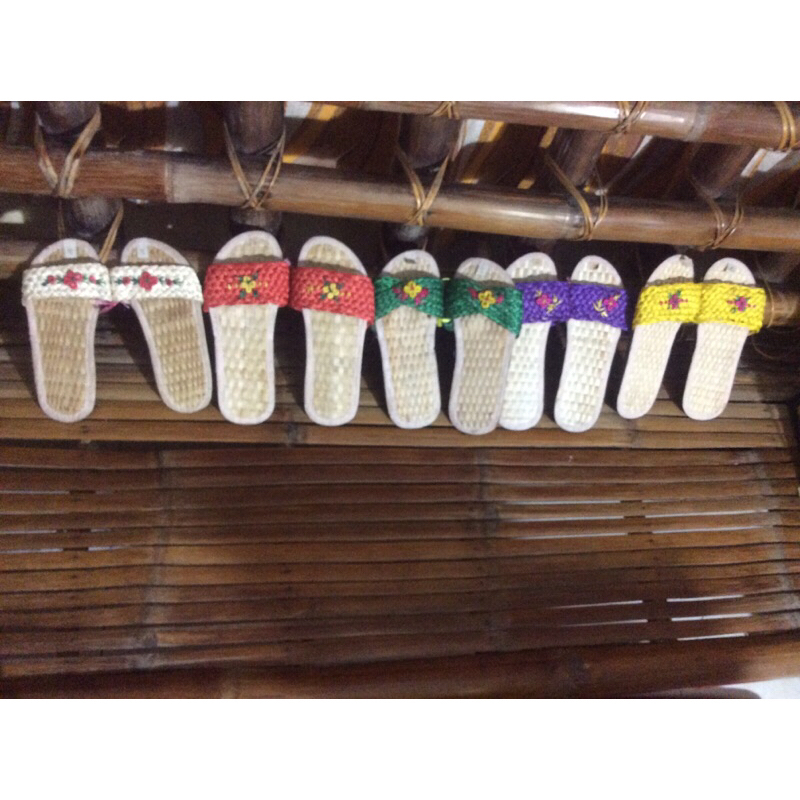 Indoor Slippers Abaca Made From Bicol Shopee Philippines