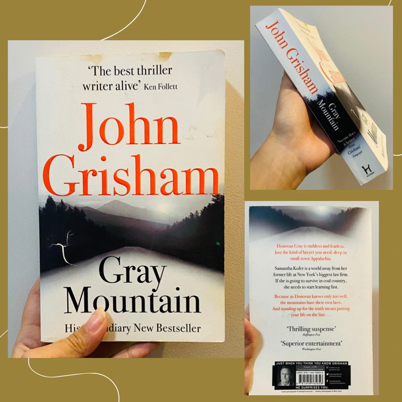 GRAY MOUNTAIN (john grisham) Shopee Philippines