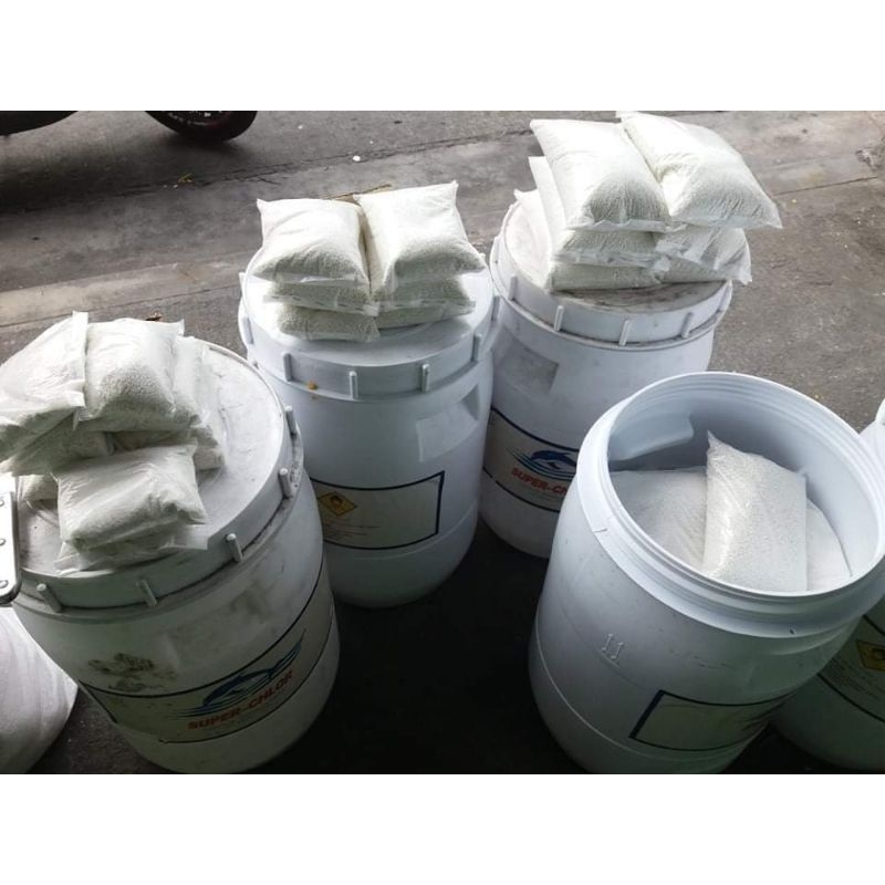 Chlorine Granules/Purong puro/Brand Super Chlor(1kilo,500g,250g