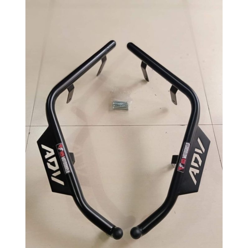 Red Moto Shield Half Crash Guard For Honda Adv 150 / Honda Adv 160 ...