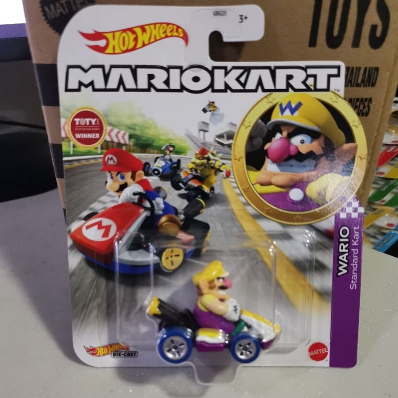 Hot Wheels Mario Kart Wario in Standard Kart | Shopee Philippines